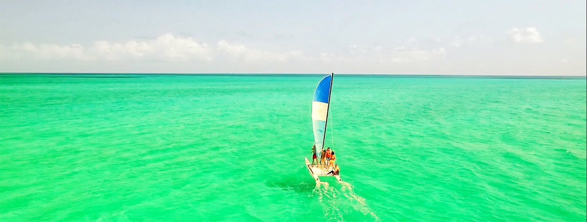 Balade en catamaran